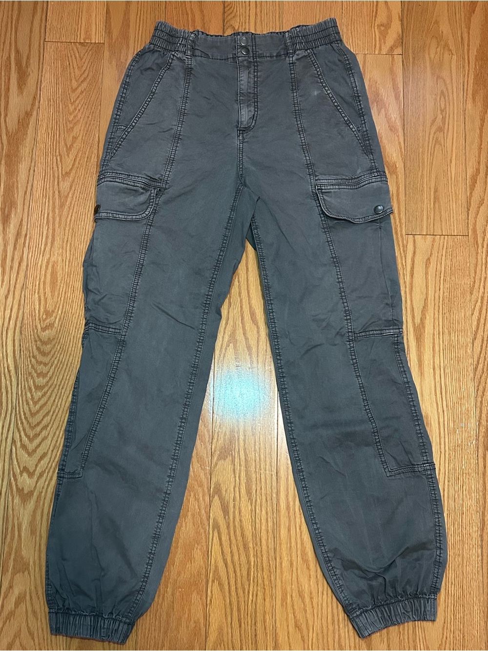 Garage Cargo Jogger Pants - Charcoal
